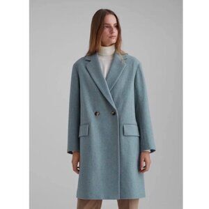 Club Monaco Relaxed Double-Breasted Coat